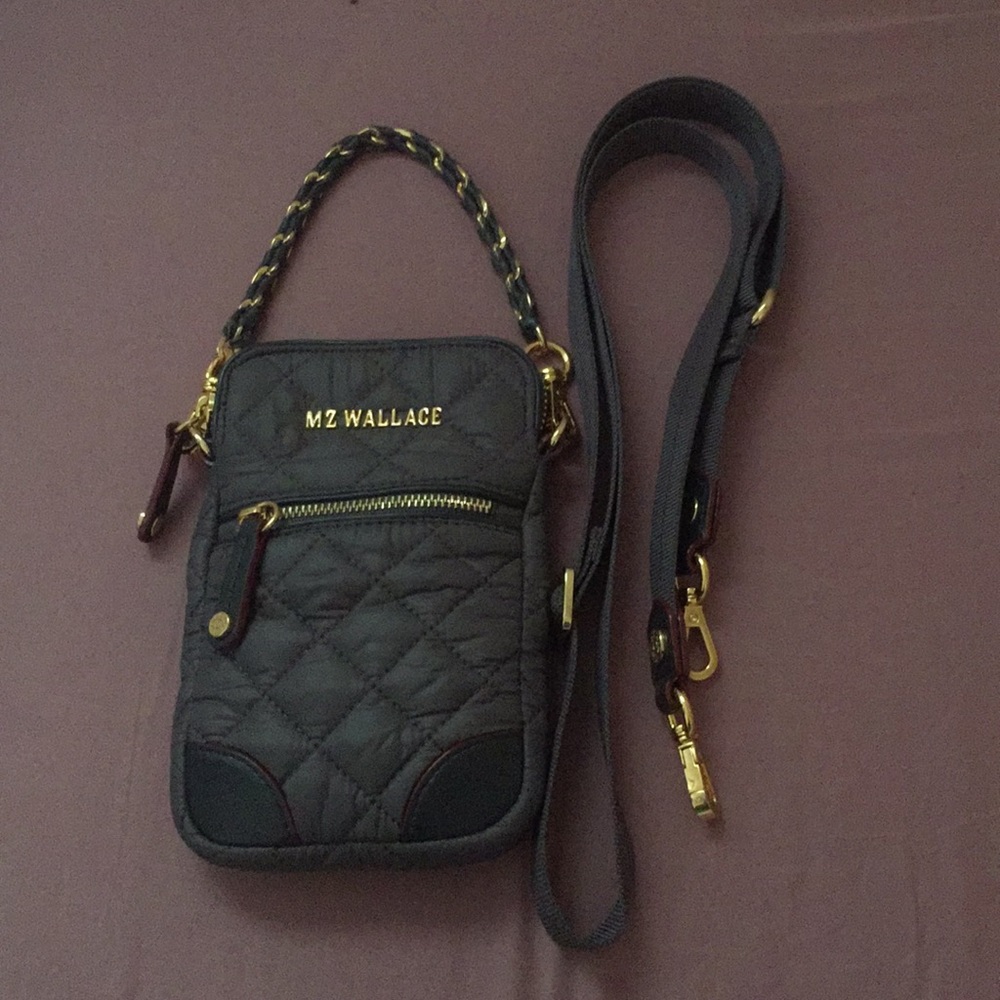 MZ Wallace Micro Crosby. Color is Magnet